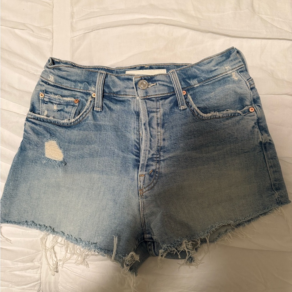 Mother Denim Blue Women's Shorts
